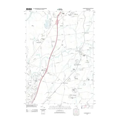 2013 Map of Gansevoort, 2013 Print