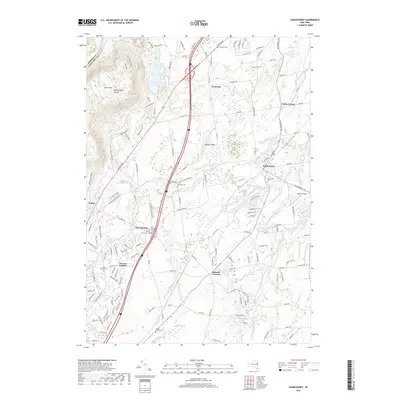 2019 Map of Gansevoort, 2019 Print