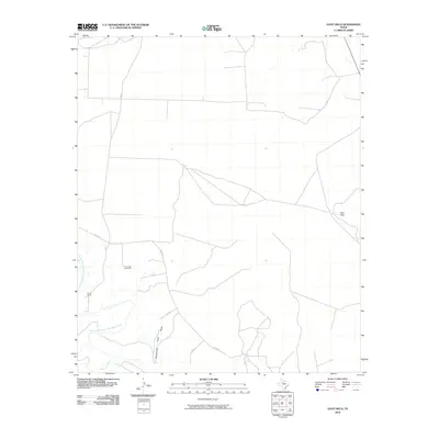2010 Map of Gant Hills, 2010 Print