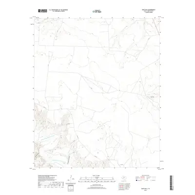 2019 Map of Gant Hills, 2019 Print