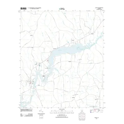 2011 Map of Gantt, 2011 Print