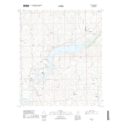 2018 Map of Gantt, 2018 Print