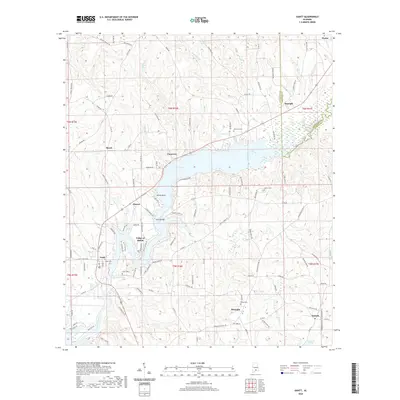 2020 Map of Gantt, 2020 Print