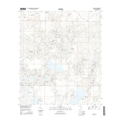 2015 Map of Gap Lake, 2015 Print