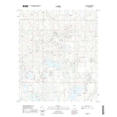 2018 Map of Gap Lake, 2018 Print