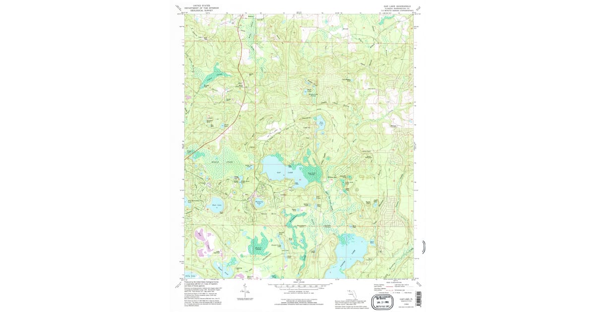1990s Maps of Wausau FL Pastmaps - Gap Lake Washington County Fl Usgs Topo 1994 P1995 Og 1200x630