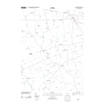 2013 Map of Gap, 2013 Print