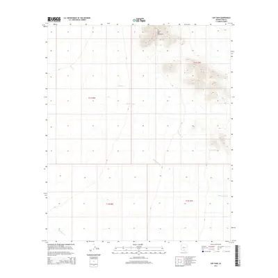 2014 Map of Gap Tank, 2014 Print