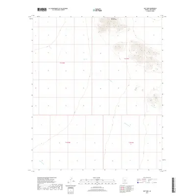 2018 Map of Gap Tank, 2018 Print