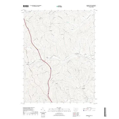 2019 Map of Garards Fort, 2019 Print