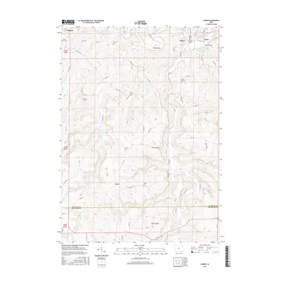 2015 Map of Garber, 2015 Print