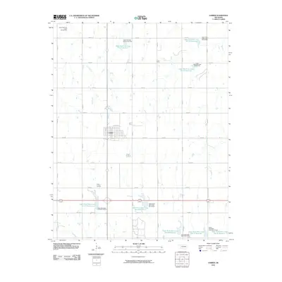 2010 Map of Garber, 2010 Print
