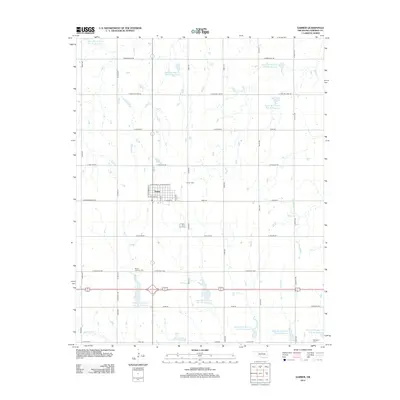 2012 Map of Garber, 2012 Print