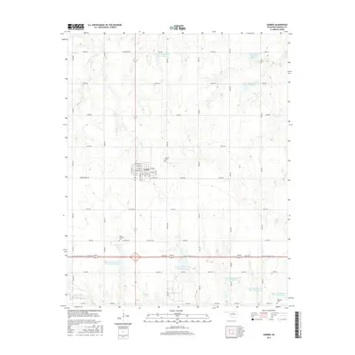 2016 Map of Garber, 2016 Print