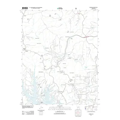 2012 Map of Garber, 2012 Print