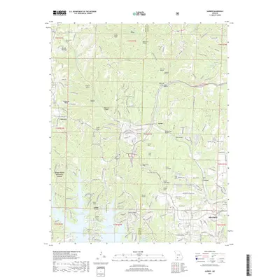 2017 Map of Garber, 2017 Print