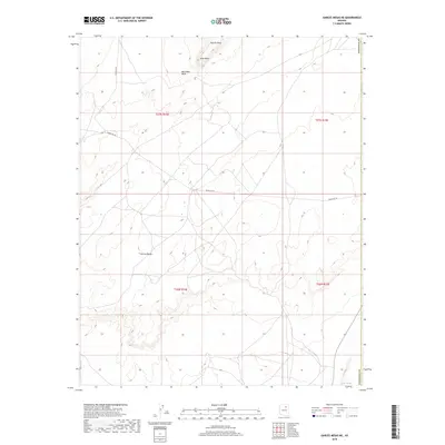 2018 Map of Garces Mesas NE, 2018 Print