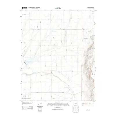2013 Map of Garcia, 2013 Print