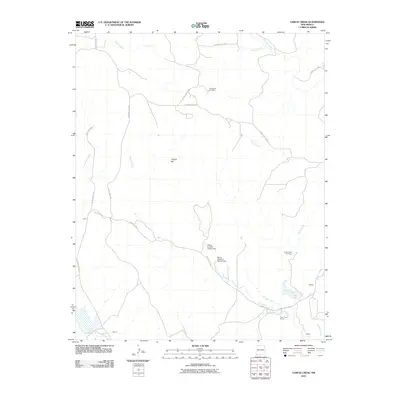 2010 Map of Garcia Creek, 2010 Print