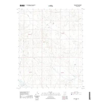 2020 Map of Garcia Creek, 2020 Print