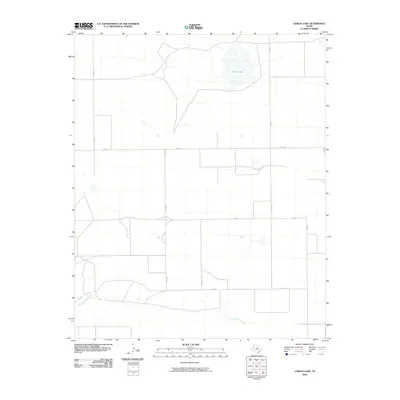 2010 Map of Garcia Lake, 2010 Print