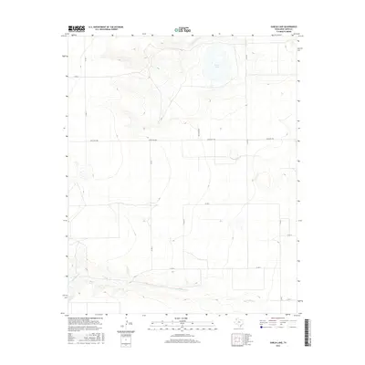 2016 Map of Garcia Lake, 2016 Print