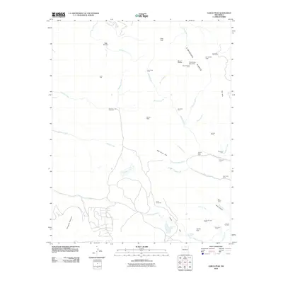 2010 Map of Garcia Peak, 2010 Print