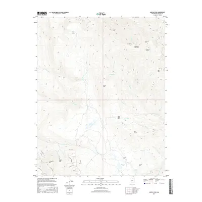 2017 Map of Garcia Peak, 2017 Print