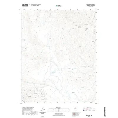 2020 Map of Garcia Peak, 2020 Print