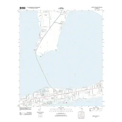 2012 Map of Garcon Point, 2012 Print