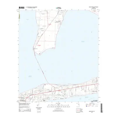 2015 Map of Garcon Point, 2015 Print
