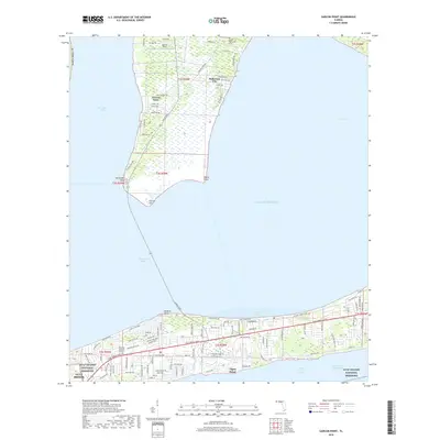 2018 Map of Garcon Point, 2018 Print