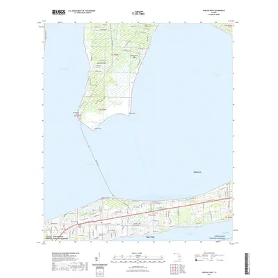 2021 Map of Garcon Point, 2021 Print