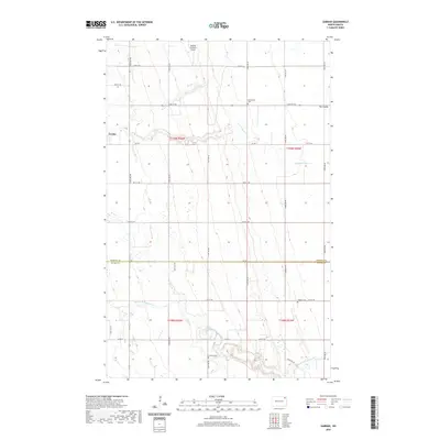 2020 Map of Gardar, 2020 Print