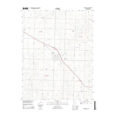 2014 Map of Garden City, 2014 Print