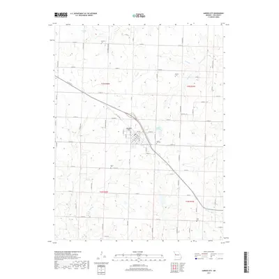 2017 Map of Garden City, 2017 Print