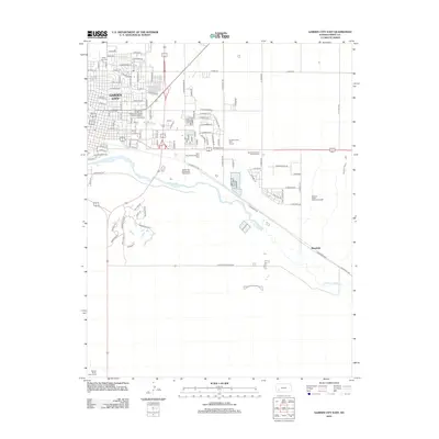 2012 Map of Garden City East, 2012 Print
