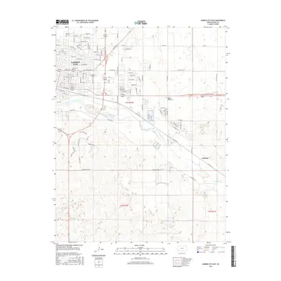2016 Map of Garden City East, 2016 Print
