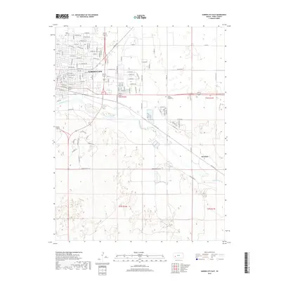 2018 Map of Garden City East, 2018 Print