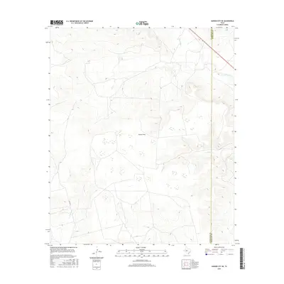 2016 Map of Garden City NE, 2016 Print