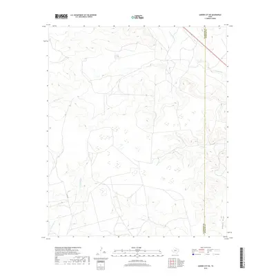 2019 Map of Garden City NE, 2019 Print