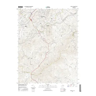 2016 Map of Garden City, 2016 Print