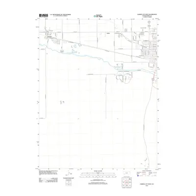 2012 Map of Garden City West, 2012 Print