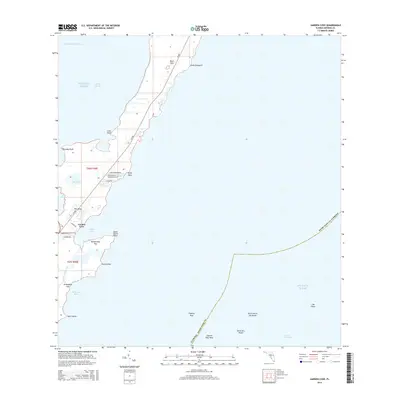 2015 Map of Garden Cove, 2015 Print