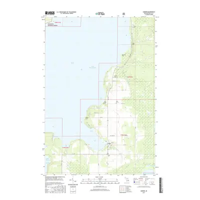 2017 Map of Garden, 2017 Print