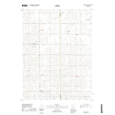 2018 Map of Garden Grove, 2018 Print