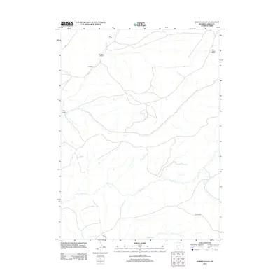 2012 Map of Garden Gulch, 2012 Print