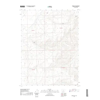 2017 Map of Garden Gulch, 2017 Print
