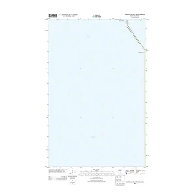 2013 Map of Garden Island East OE S, 2013 Print