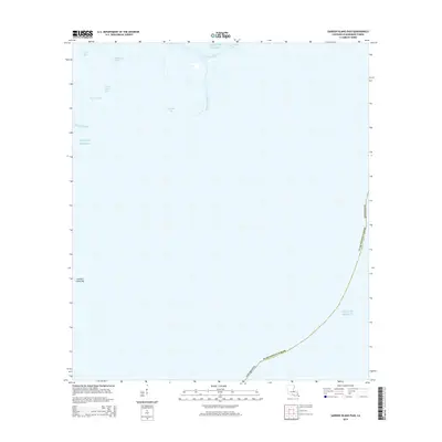 2015 Map of Garden Island Pass, 2015 Print